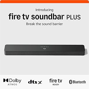 7. Amazon Fire TV Dolby Atmos Soundbar