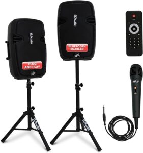 8. Pyle Portable PA System