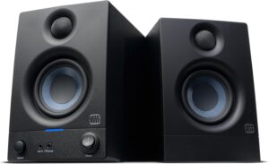 2. PreSonus Eris 3.5 Powered Studio Monitors