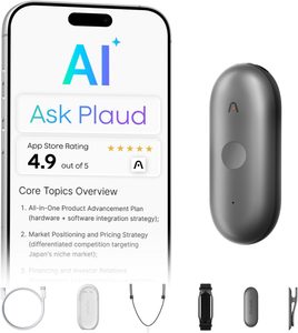 5. Plaud NotePin S Wearable AI Voice Recorder
